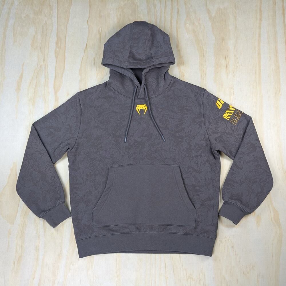 Venum Women's Extra Small UFC Performance Pullover Hoodie Grey MMA Sweatshirt